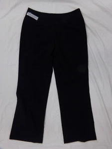 Worthington Stretch Cropped Black Capris Pants Women's Size 6 NEW - Picture 1 of 3