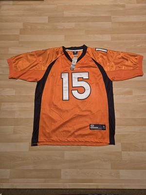 Camiseta deportiva cosida unisex talla 52 de los Denver Broncos Tim Tebow Reebok On Field nueva con etiquetas Foto 1 de 4