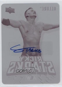 2024 Allure AEW Printing Plate Magenta Achievement 1/1 Ricky Starks #68 Auto 2zq - Picture 1 of 3
