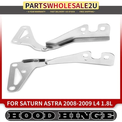 2x Bisagra del capó lateral del conductor y del pasajero para Saturn Astra 2008 2009 1,8 L 13213448 Foto 1 de 4