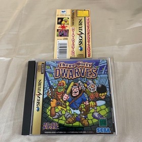 Three Dirty Dwarves Sega Saturn Software