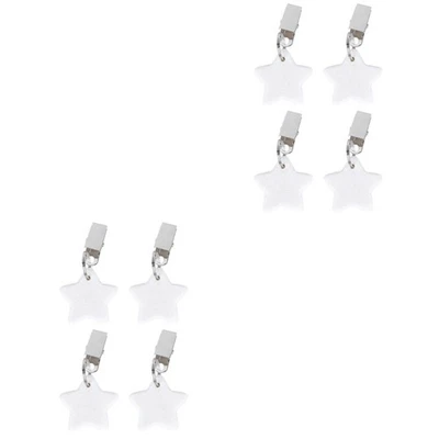  8 stücke Tischdecke Gewichte Stern Anhänger Tischdeckenabdeckung Anhänger mit - Bild 1 von 4