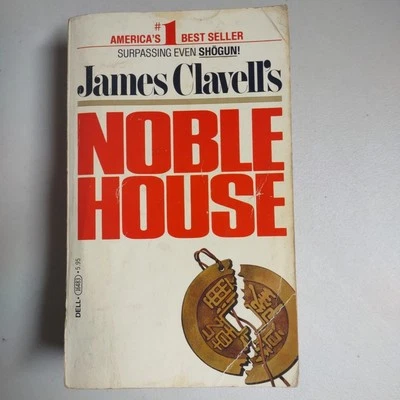 Noble House by James Clavell (Asian Saga #4) 1982 Dell PB 8th Printing Good_035 Foto 1 de 4