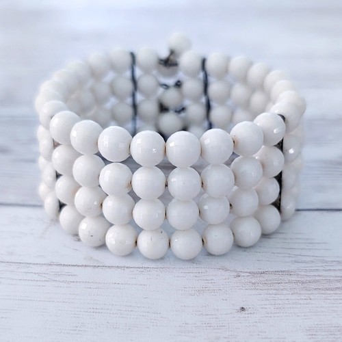 OFF WHITE Bracciale Vintage Off White Grosso Wrap Bracelet Dichiarazione