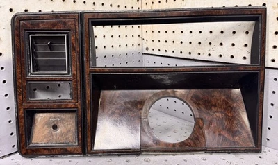 1977 - 1984 Oldsmobile Delta 88 98 conjunto de moldura de painel de grão de madeira - Imagem 1 de 4