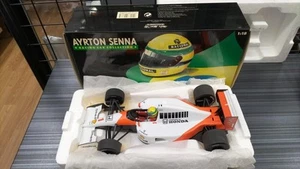Modellino auto MINICHAMPS 1/18 McLAREN HONDA MP4/6 A. SENNA 1991 F1 campione del mondo - Foto 1 di 10