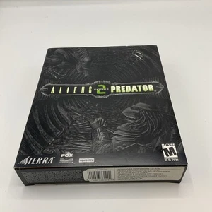 Aliens Versus (Vs) Predator 2 CAJA GRANDE (PC 2001) Precintado Nuevo - Imagen 1 de 11