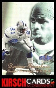 Deion Sanders 1998 Flair Showcase #31 Dallas Cowboys - Picture 1 of 2