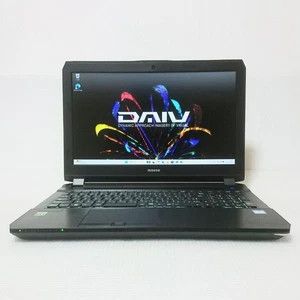 Daiv Gaming Laptop Core I7 7700HQ Gtx 1060 16Gb 1Tb Ssd Hdd 15.6 Inch Japan - Picture 1 of 12