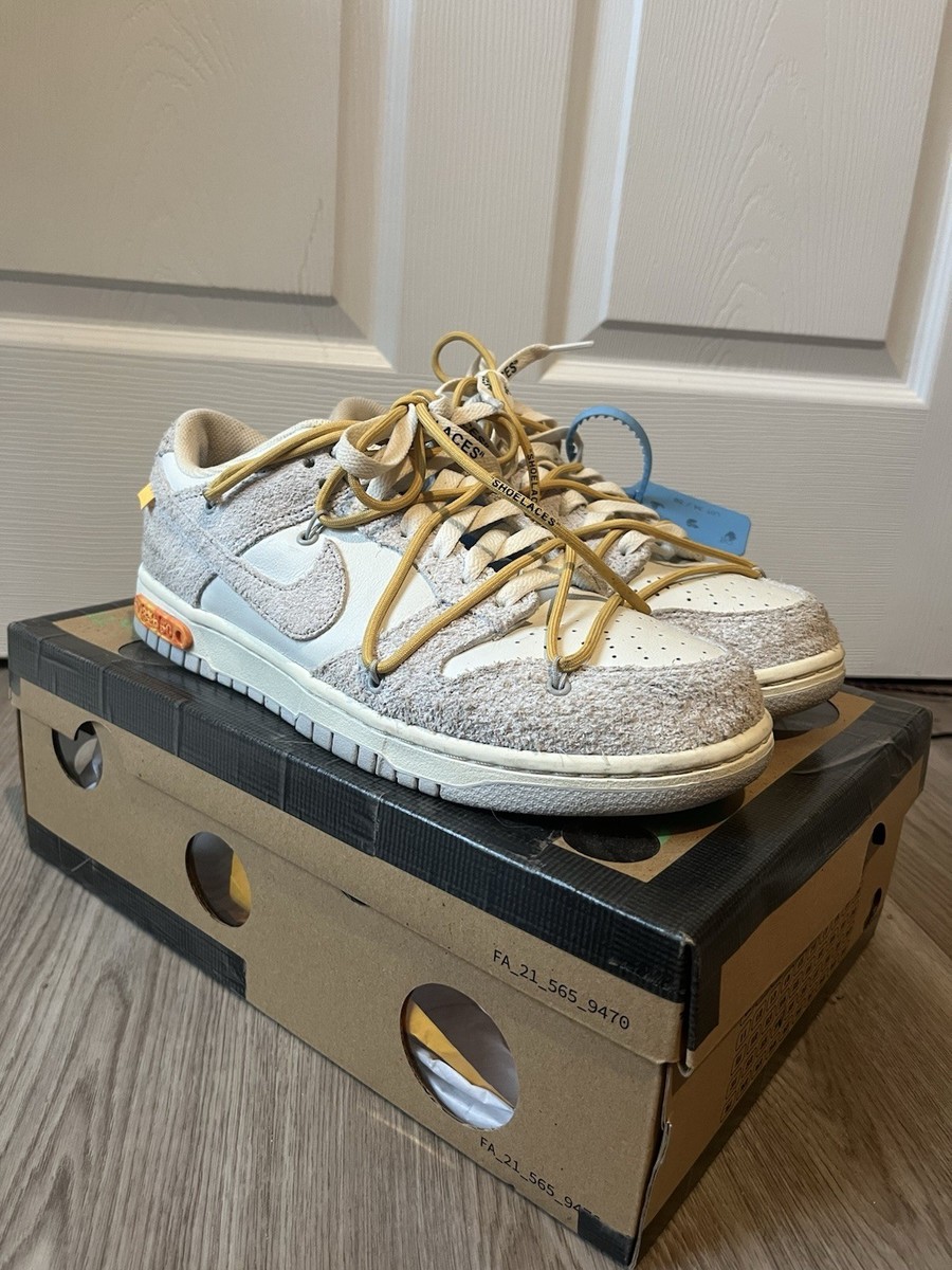 Nike Off-White x Dunk Low Lot 43 of 50 for Sale Nike Off-White x Dunk Low Lot 43 of 50 for Sale