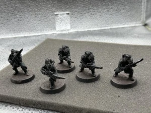 Forge World Death Korps Of Krieg 5x Grenadiers Painted Imperial Guard Warhammer - Picture 1 of 14
