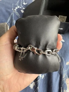 Men's Stainless Steel Police Bracelet - Picture 1 of 7