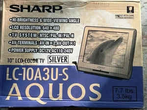 Sharp Aquos LCD Color TV Model LC-10A3U-S - Picture 1 of 5
