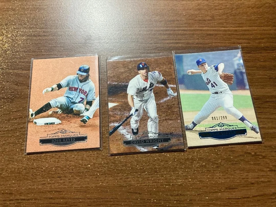 2011 Topps Marquee Mets Team Set Jose Reyes David Wright Tom Seaver - Image 1 of 1