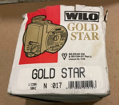 WILO  GOLD STAR PUMP GENUINE 6M NEW  ( OBSOLETE ) - Image 1 of 4