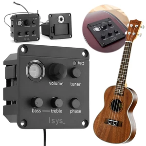 Acoustic Guitar Pickup Acoustic Guitar Preamp Classic Acoustic Guitar EQ Tuner - Picture 1 of 8