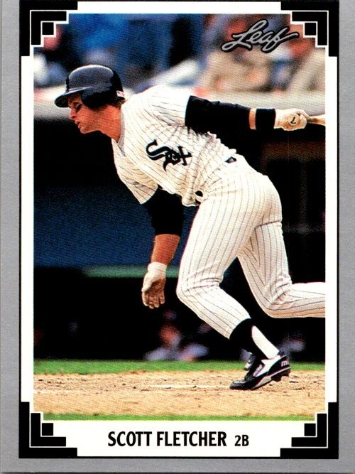 1991 Leaf Baseball 306 Scott Fletcher - Image 1 of 1