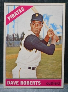 1966 Topps #571 Dave Roberts SP Pittsburgh Pirates spedizione gratuita - Foto 1 di 2