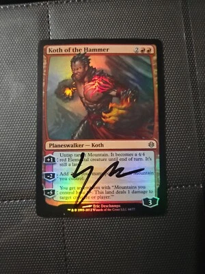 MTG, Koth Of The Hammer, Near Mint Foil - Image 1 of 2