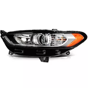 Left Side For 2013-2016 Ford Fusion Headlights Assembly w/Projector - Picture 1 of 9