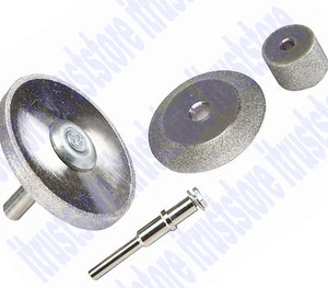 Gran hoja de disco en forma de V para moler rueda tallada de diamante giratorio 4 piezas - Imagen 1 de 3