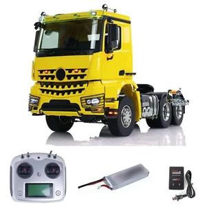 In Stock 1/14 K3363 RC Tractor Truck 6WD Metal Chassis Remote Control Car 3Speed - Picture 1 of 12