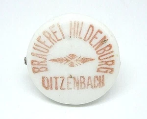 Botellas de cerveza botellas de planchar cierre cerveza CERVECERÍA HILDENBURG DITZENBACH 1930 - Imagen 1 de 3