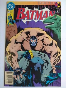 DC Comics Batman #497 Bane rompe la espalda de Batman; Knightfall parte 11 en estado bastante bueno 8,0 - Imagen 1 de 12