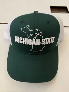 MSU Michigan State Spartan Zephyr Snapback Cap/Hat NEW 🔥🙏 - Picture 1 of 2