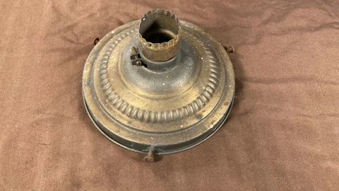 Vintage 20s 30's Socket Canopy Fitter Ceiling Light School Hall Porch Pendant Cover