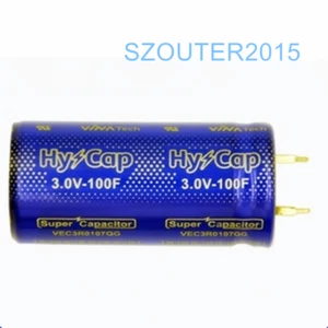 1pcs 3V 100F VEC3R0107QG Supercapacitor Farad Capacitor 22mm*45mm 3V 100F NEW - Picture 1 of 1
