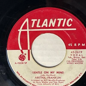 Aretha Franklin I Can't See Myself leaving you/Gentle on my Mind Atlantic Promo - Foto 1 di 5