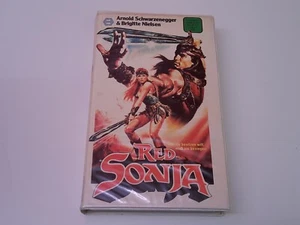 Red Sonja 1985 VHS German PAL Cannon Video Arnold Schwarzenegger Brigitt Nielsen - Bild 1 von 5