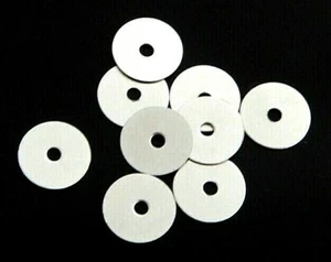 100 Stainless Steel Metal 6mm Flat Micro Thin Round Heishi Disc Spacer Beads - Picture 1 of 4
