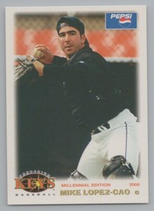 Mike Lopez-Cao 2000 Grandstand Frederick Keys Pepsi