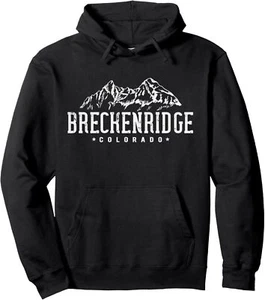 Breckenridge Colorado Mountains Pullover Hoodie - Picture 1 of 10