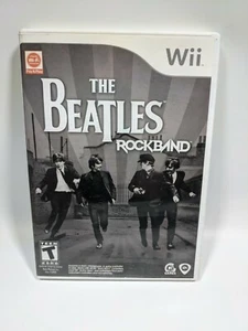 Wii Game -The Beatles Rock Band (DISC, CASE, MANUAL) FREE SHIPPING  - Picture 1 of 7