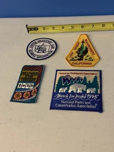 AVA Volkssport Patches Lot Of 4 Low Desert Hollywood Star Trekkers March Parks - Picture 1 of 6