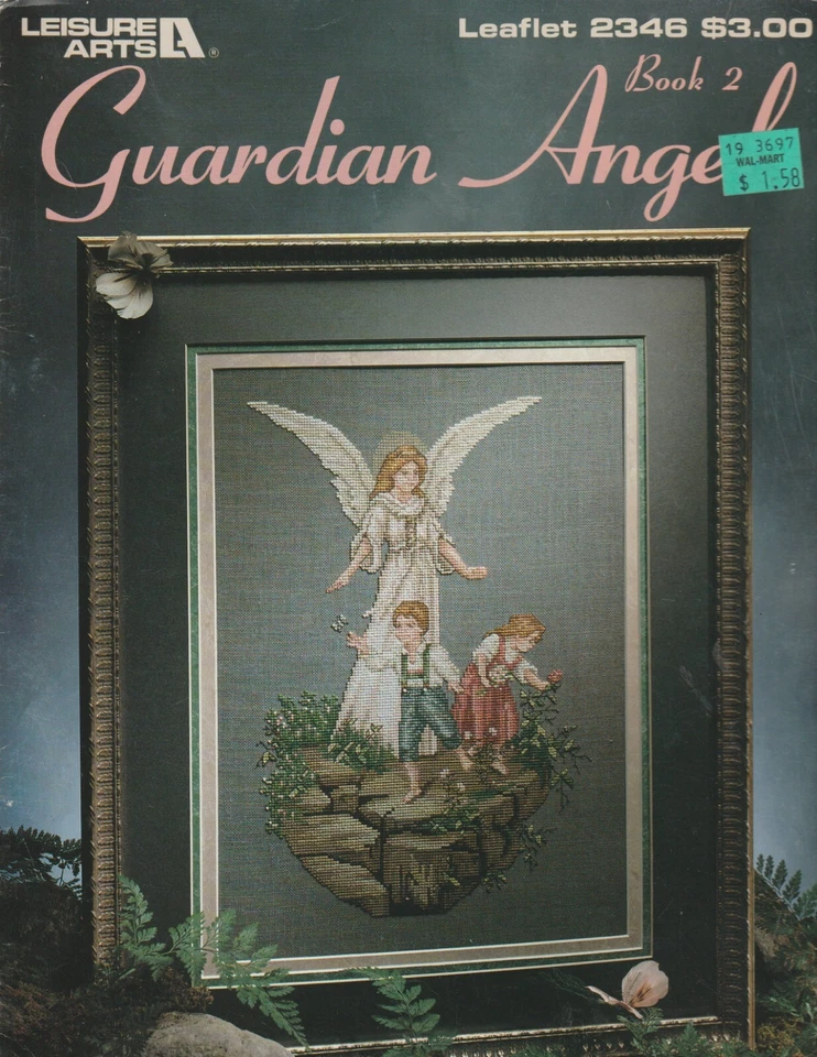 Leisure Arts Guardian Angel Book 2 Cross Stitch Pattern Booklet #2346 - Image 1 of 1