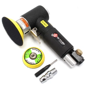 Air Angle Orbital Polishing Machine Pad Pneumatic Polishing Sander For Car Auto - Picture 1 of 6