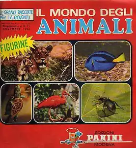 album PANINI - IL MONDO DEGLI ANIMALI 1970 - Figurina new sticker N. 172 - Foto 1 di 1