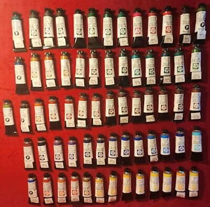 New Fresh Daniel Smith Extra Fine Watercolors 15ml Tubes Lot Of 66 ALL DIFFERENT - Picture 1 of 4