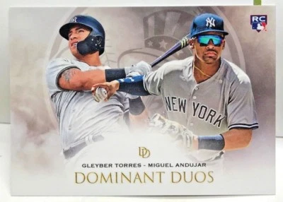Gleyber Torres / Miguel Andujar 2018 Topps On Demand RC Dominant Duos #2  SP /70 - Image 1 of 2