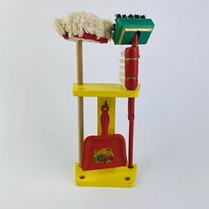 BODO Hennig Puppenstube Vintage Deutsches Reinigungsset Kartenbürste RAR 40er/50er - Bild 1 von 8