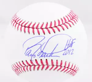 Barry Larkin Autographed Rawlings OML Baseball w/HOF - Beckett W Hologram *Blue - Picture 1 of 12