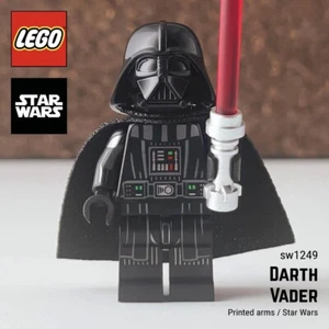 ๐ LEGO Darth Vader Printed Arms Minifigure sw1249 Star Wars - Foto 1 di 7