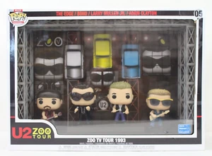 Funko Pop Moment Deluxe U2 Zoo TV Tour 1993 Figuren Stage Walmart Exclusive 2022 - Bild 1 von 9