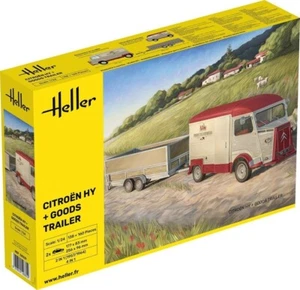 HELLER Citroen HY + Goods Trailer Nr.: 50331 1:24 - Bild 1 von 6