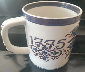 ROYAL COPENHAGEN BICENTENNIAL 1775 - 1995 COMMEMORATIVE LARGE PORCELAIN MUG  - Picture 1 of 7
