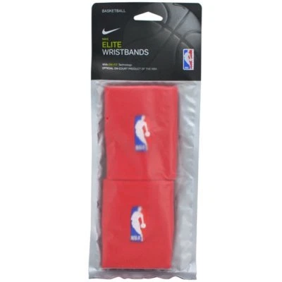 Pulseras NIKE Elite NBA Rockets Dri Fit 1 par, rojas Foto 1 de 2